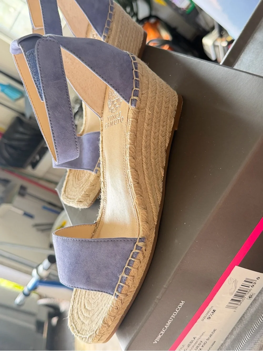 Vince Camuto Bluesy Espadrille Wedge Sandals